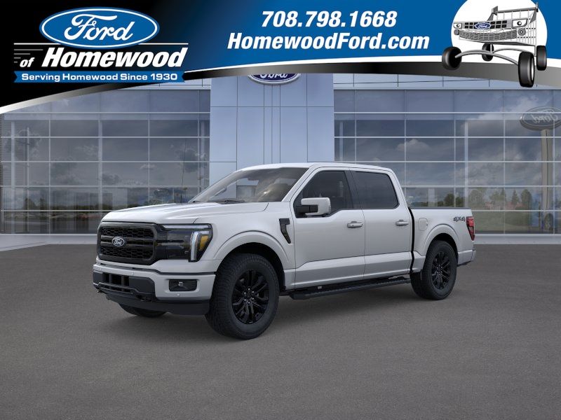 Iconic Silver Metallic 2026 Ford F-150 Pickup Truck Four-Wheel Drive Automatic