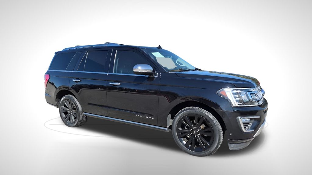 Black Metallic 2021 Ford Expedition Platinum 4WD SUV / Crossover Four-Wheel Drive Automatic