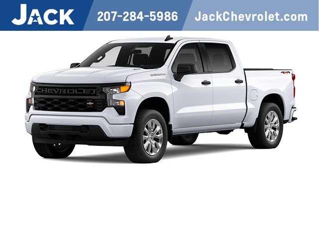 Summit White 2026 Chevrolet Silverado 1500 Pickup Truck Four-Wheel Drive 8-Speed Automatic