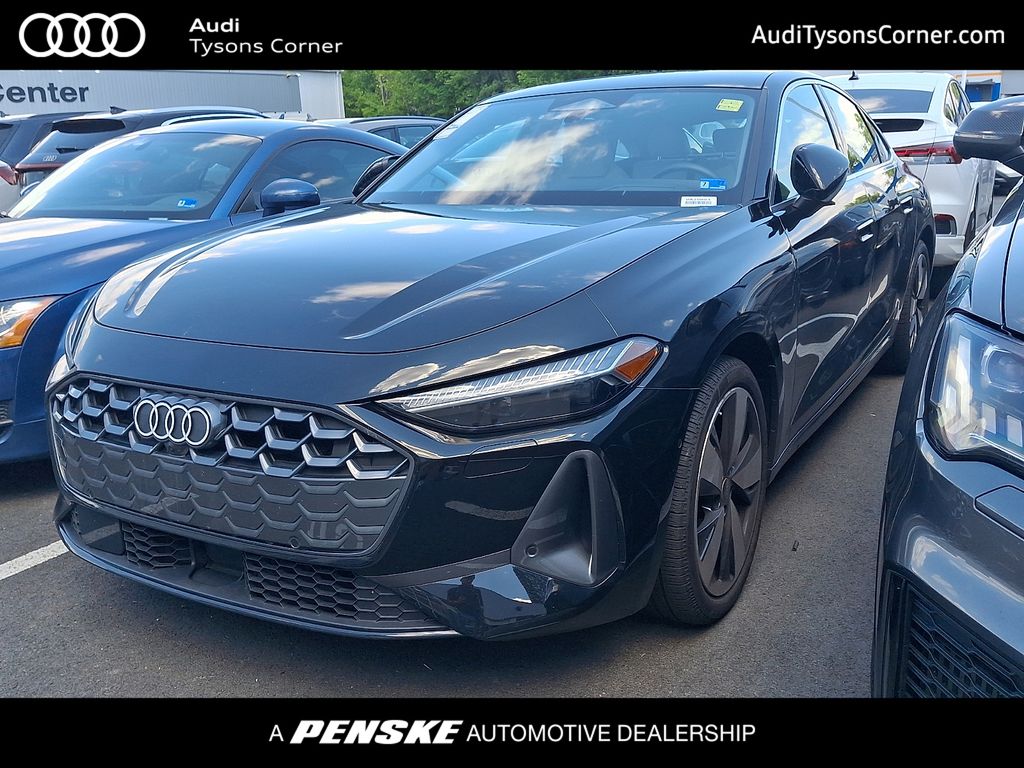 Black Metallic 2025 Audi A5 Sedan All-Wheel Drive 7-Speed Automatic