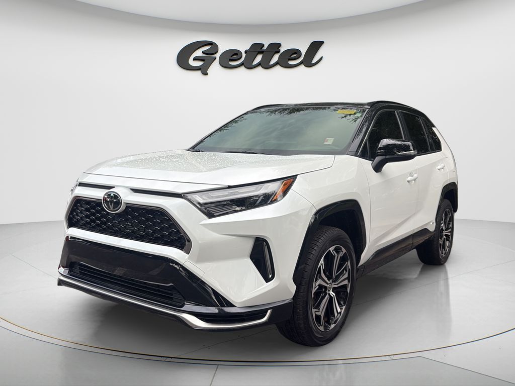 Midnight Black Metallic 2025 Toyota RAV4 Plug-in Hybrid SUV / Crossover All-Wheel Drive Continuously Variable Transmission