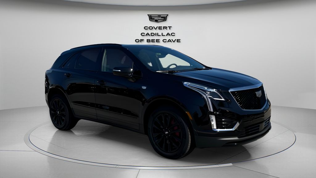 Black Metallic 2026 Cadillac XT5 Sport AWD SUV / Crossover Four-Wheel Drive 9-Speed Automatic