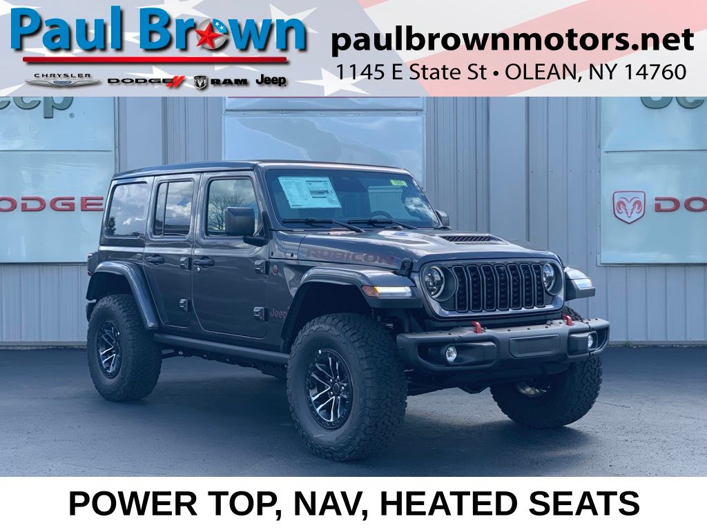 Gray (Granite Crystal Metallic Clearcoat) 2027 Jeep Wrangler SUV / Crossover Four-Wheel Drive 8-Speed Automatic