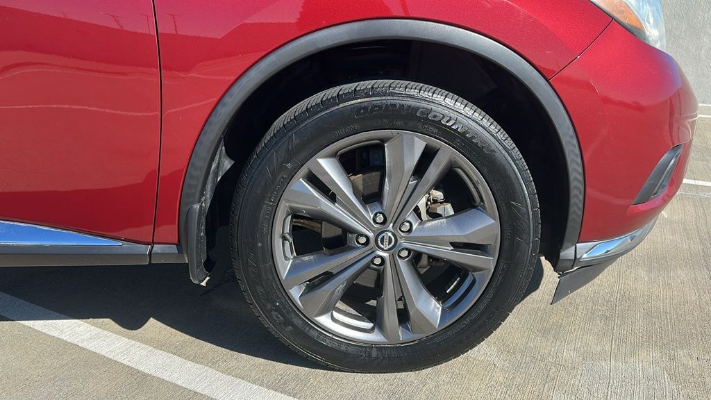 2017 Nissan Murano Platinum Red at Legacy Ford