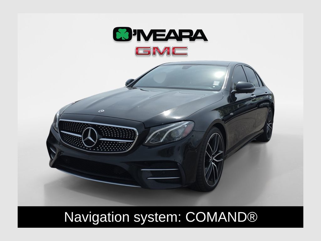 Black 2019 Mercedes-Benz E-Class AMG E 53 Sedan 4MATIC+ Sedan All-Wheel Drive 9-Speed Automatic