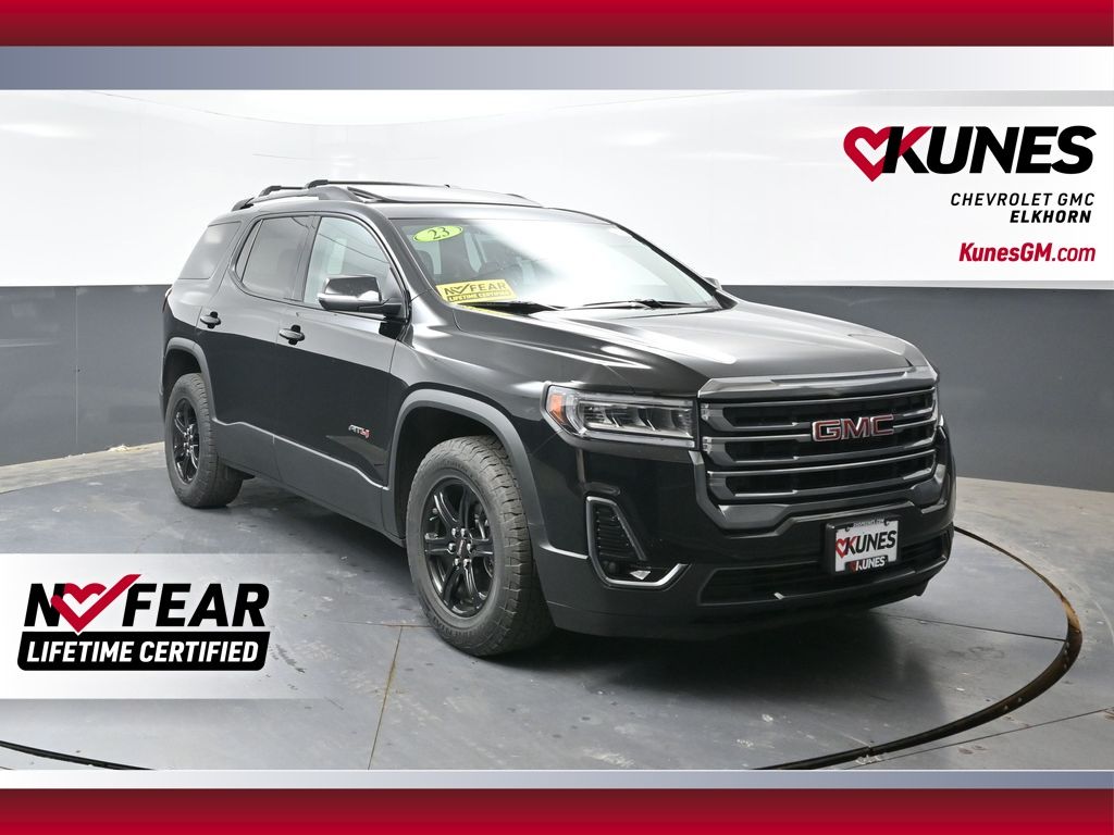 Black (Ebony Twilight Metallic) 2023 GMC Acadia AT4 AWD SUV / Crossover Four-Wheel Drive 9-Speed Automatic