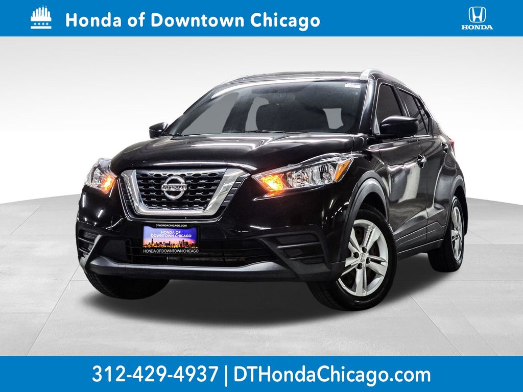 Super Black 2018 Nissan Kicks S FWD SUV / Crossover Front-Wheel Drive Continuously Variable Transmission