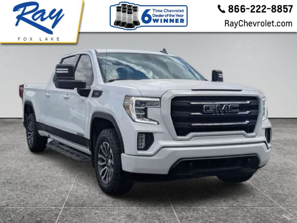 Summit White 2021 GMC Sierra 1500 Pickup Truck Four-Wheel Drive Automatic