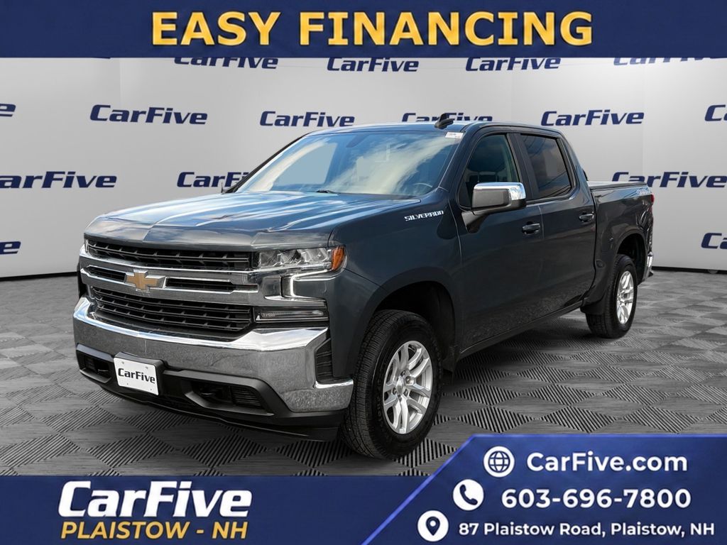 Shadow Gray Metallic 2021 Chevrolet Silverado 1500 Pickup Truck Four-Wheel Drive 8-Speed Automatic