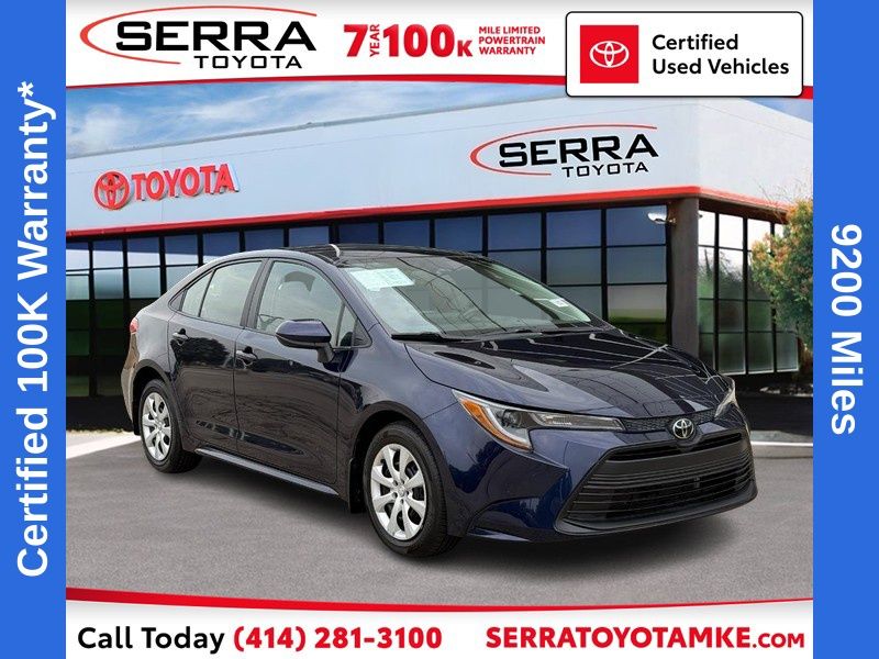Blueprint 2024 Toyota Corolla Sedan Front-Wheel Drive Continuously Variable Transmission