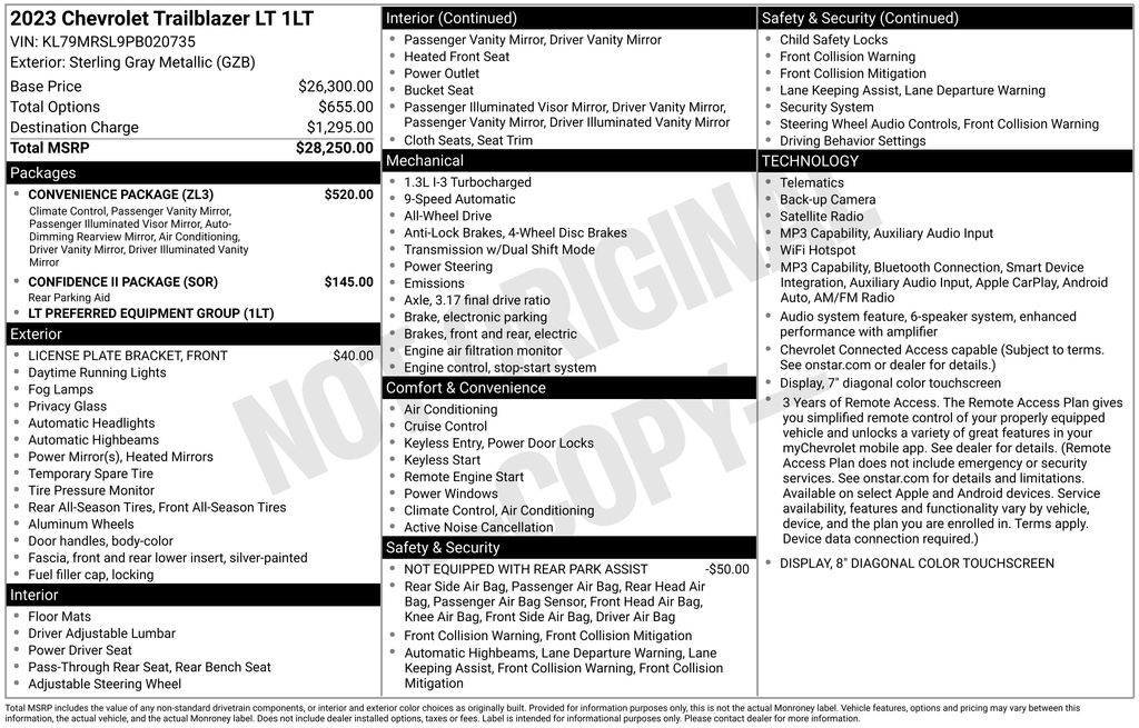2023 Chevrolet TrailBlazer LT - Image 3