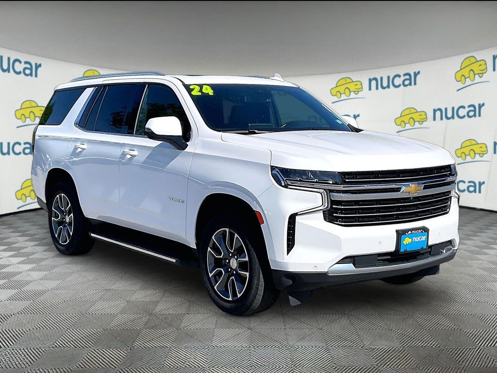White 2024 Chevrolet Tahoe LT 4WD SUV / Crossover Four-Wheel Drive