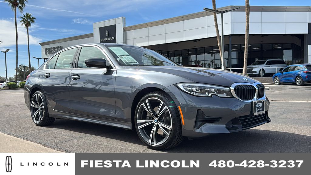 Gray (Mineral Grey Metallic) 2021 BMW 3 Series 330e xDrive Hybrid Plug-in AWD Sedan All-Wheel Drive 8-Speed Automatic