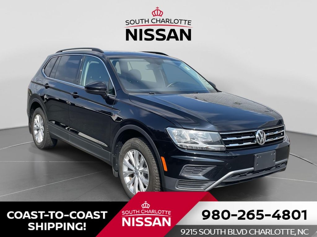 Deep Black 2019 Volkswagen Tiguan SUV / Crossover All-Wheel Drive 8-Speed Automatic