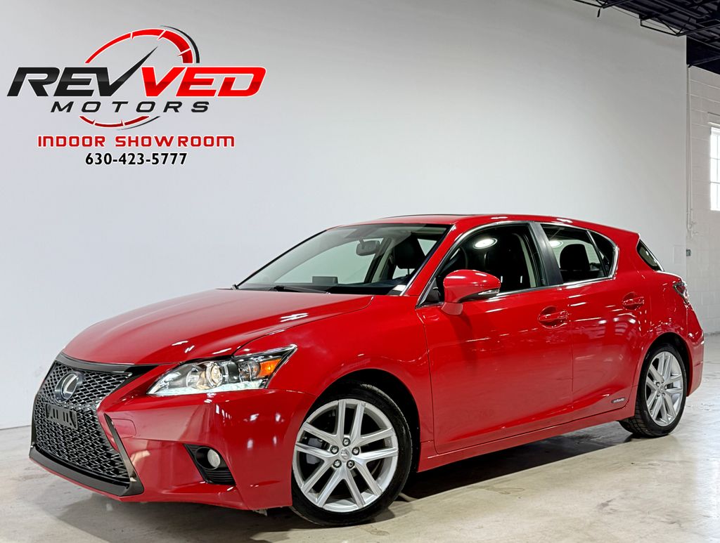Redline 2017 Lexus CT Hybrid Wagon Front-Wheel Drive Continuously Variable Transmission