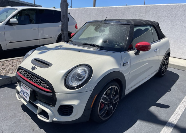Pepper White 2021 MINI Cooper Convertible Front-Wheel Drive 8-Speed Automatic
