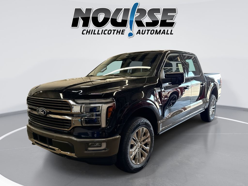 Agate Black Metallic 2026 Ford F-150 King Ranch SuperCrew 4WD Pickup Truck Four-Wheel Drive Automatic