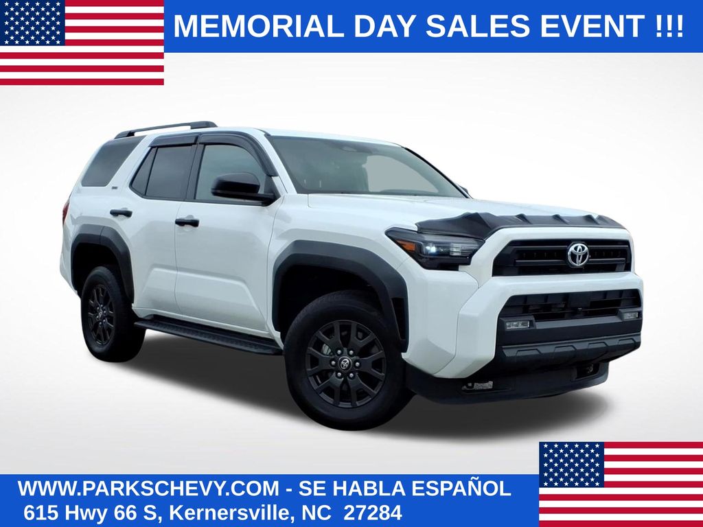Ice 2025 Toyota 4Runner SR5 4WD SUV / Crossover Four-Wheel Drive 8-Speed Automatic