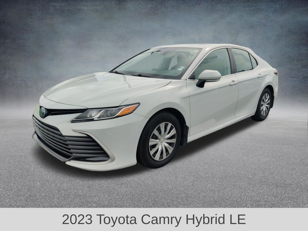 Ice 2023 Toyota Camry Hybrid Sedan Front-Wheel Drive Continuously Variable Transmission