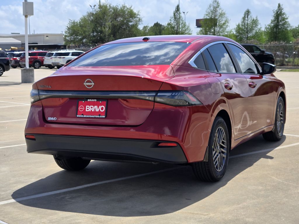 2026 Nissan Sentra SV Red at South Houston Nissan
