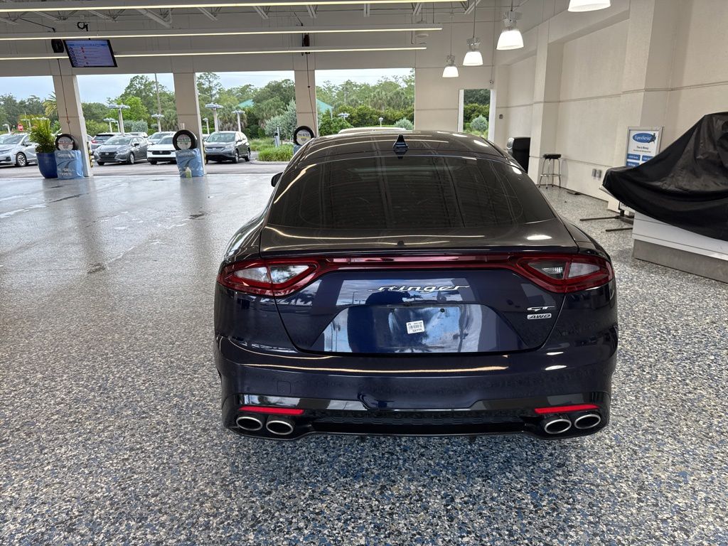 Used 2020 Deep Chroma Blue Kia GT image 4