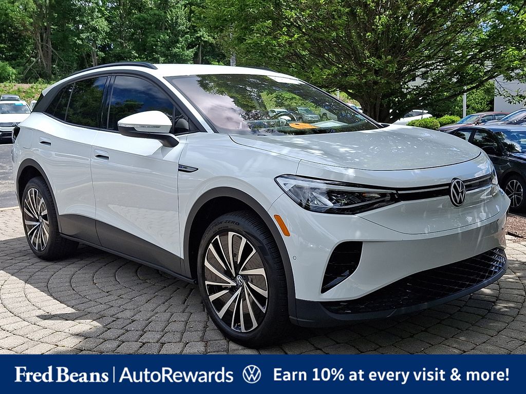 Pure White 2024 Volkswagen ID.4 SUV / Crossover All-Wheel Drive Automatic
