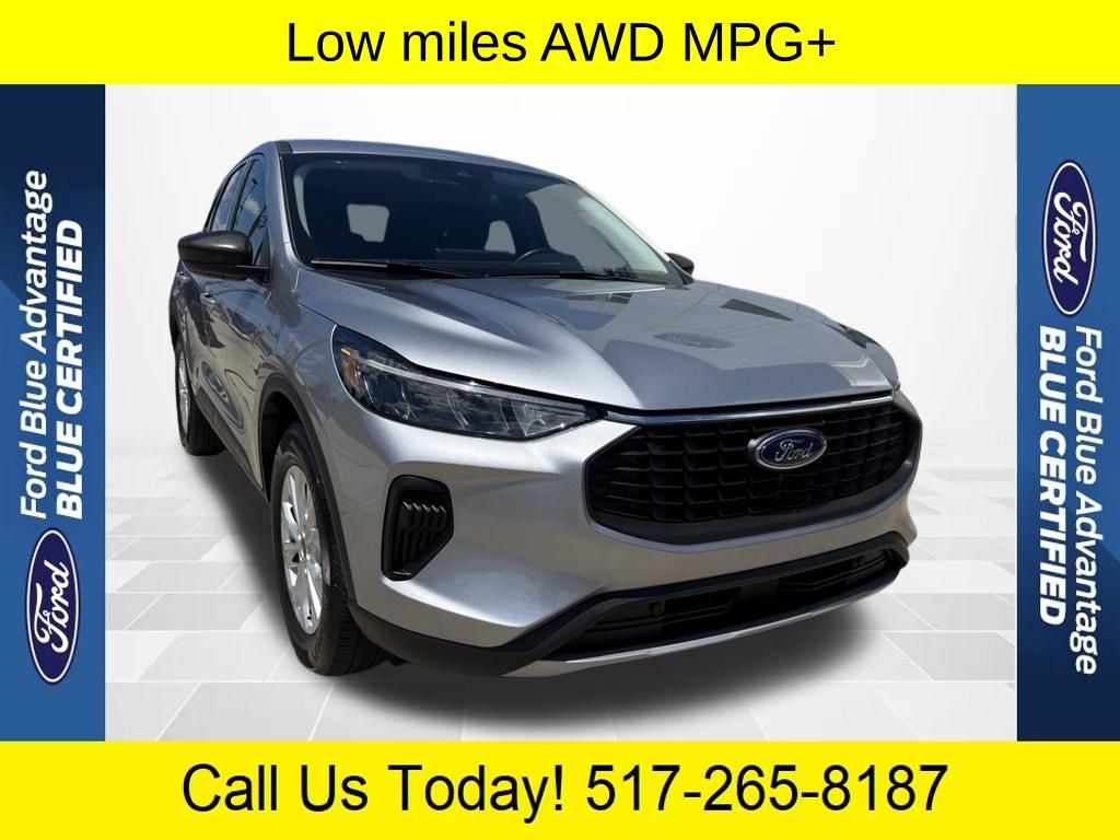 Silver Metallic 2023 Ford Escape SUV / Crossover All-Wheel Drive 8-Speed Automatic