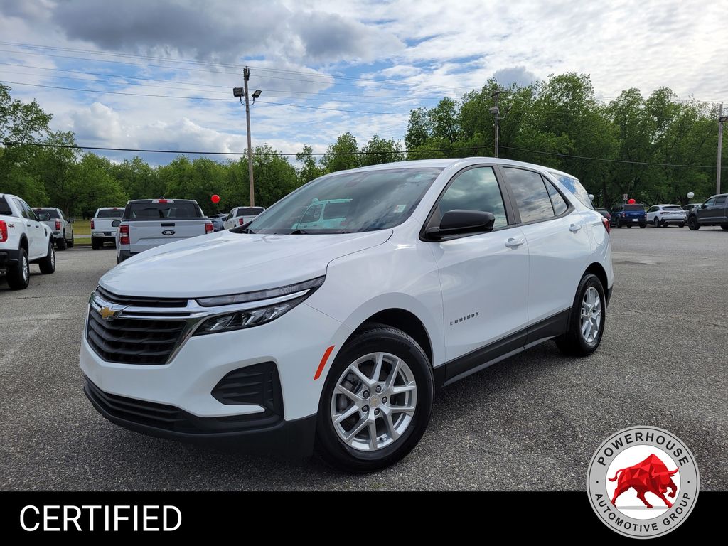 Summit White 2023 Chevrolet Equinox SUV / Crossover Front-Wheel Drive 6-Speed Automatic Overdrive