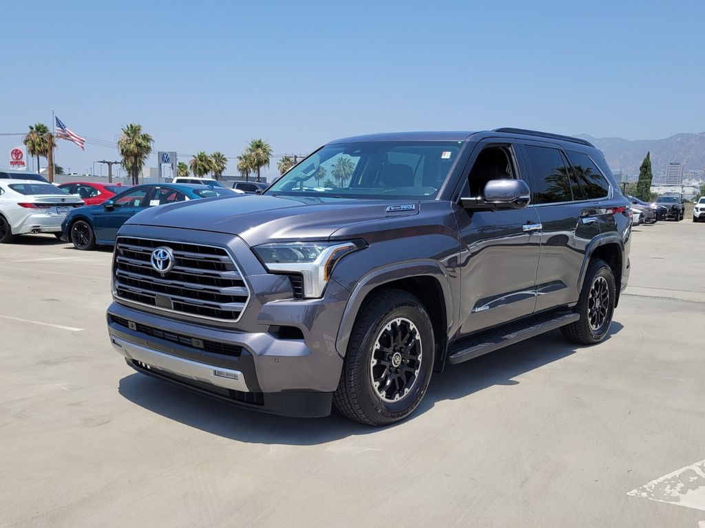 Magnetic Gray Metallic 2023 Toyota Sequoia SUV / Crossover Four-Wheel Drive Automatic