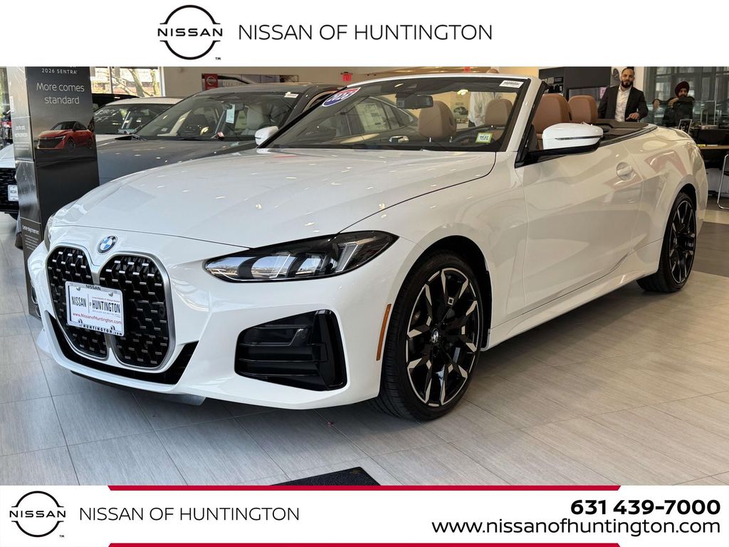 Alpine White 2026 BMW 4 Series 430i Convertible xDrive Convertible All-Wheel Drive 8-Speed Automatic