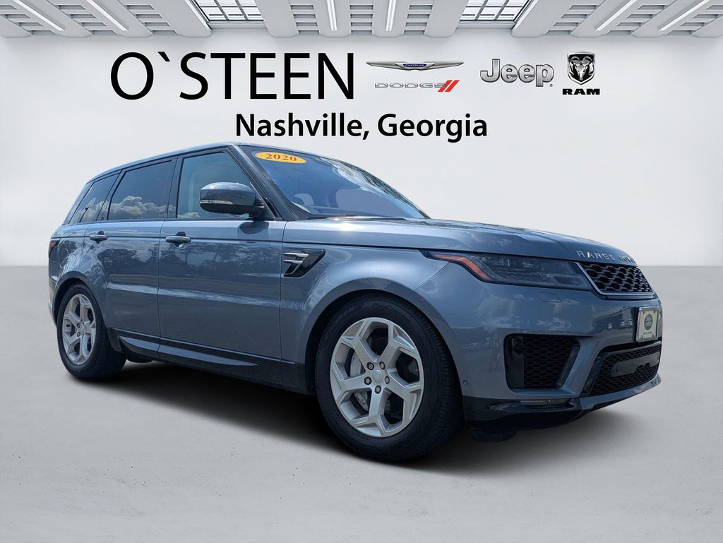 Blue 2020 Land Rover Range Rover Sport SUV / Crossover All-Wheel Drive 8-Speed Automatic