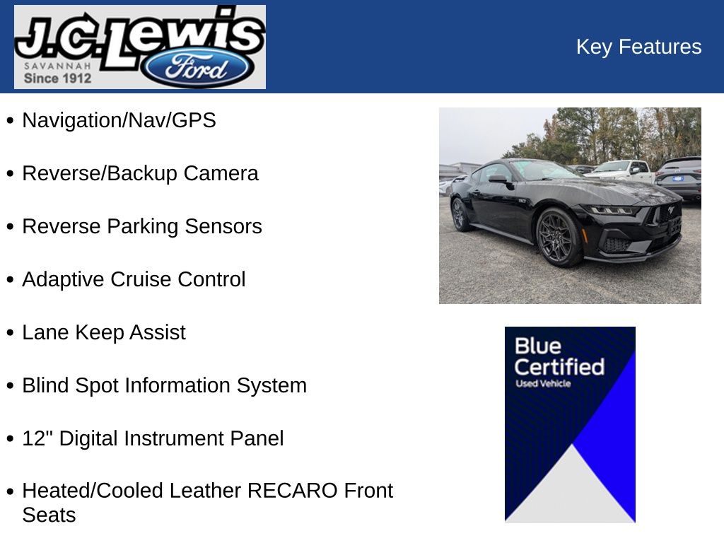 2024 Ford Mustang GT Premium Fastback