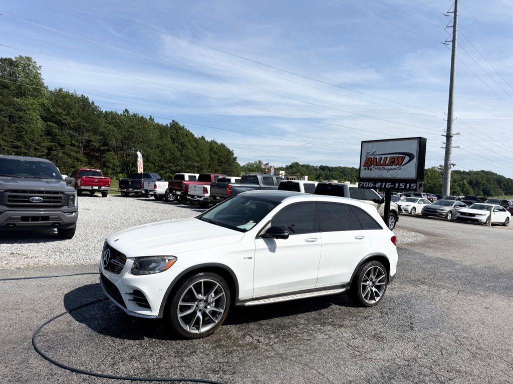 White 2017 Mercedes-Benz GLC SUV / Crossover All-Wheel Drive 9-Speed Automatic