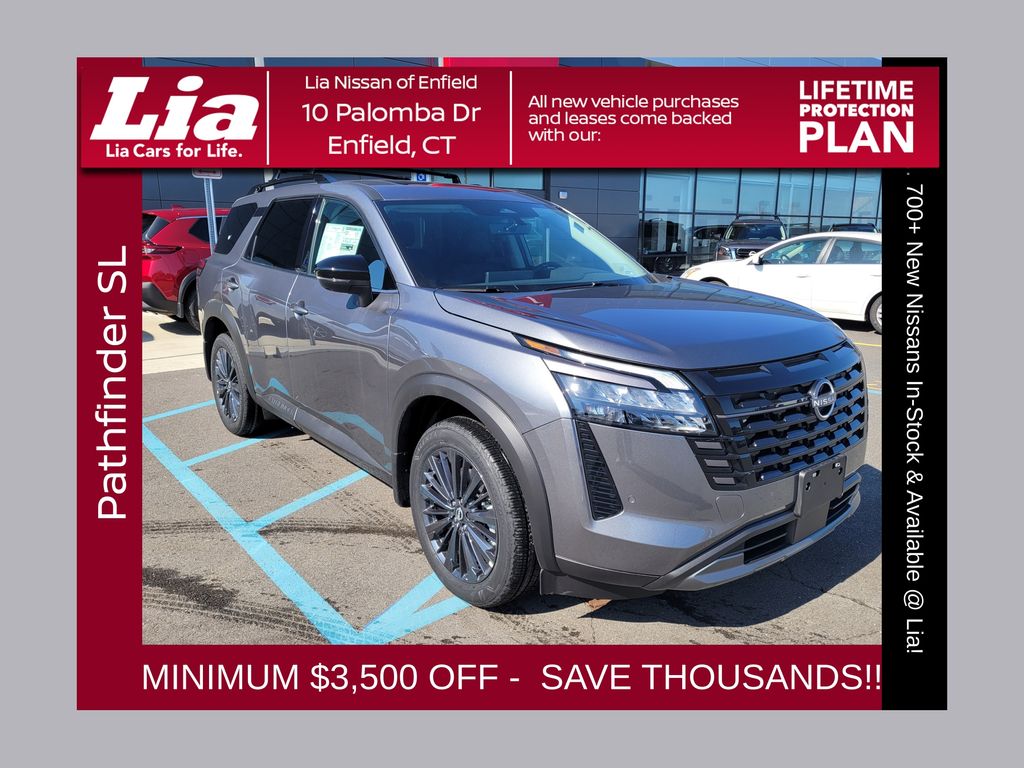 Gray (Gun Metallic) 2026 Nissan Pathfinder SL 4WD SUV / Crossover All-Wheel Drive 9-Speed Automatic