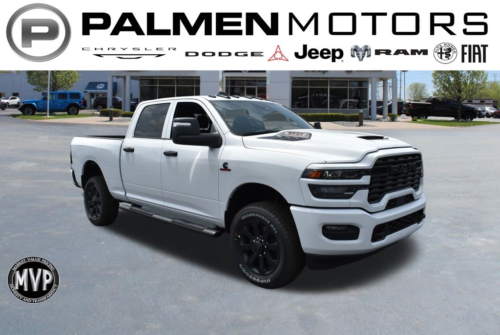 Bright White Clearcoat 2026 RAM 2500 Pickup Truck Four-Wheel Drive 8-Speed Automatic