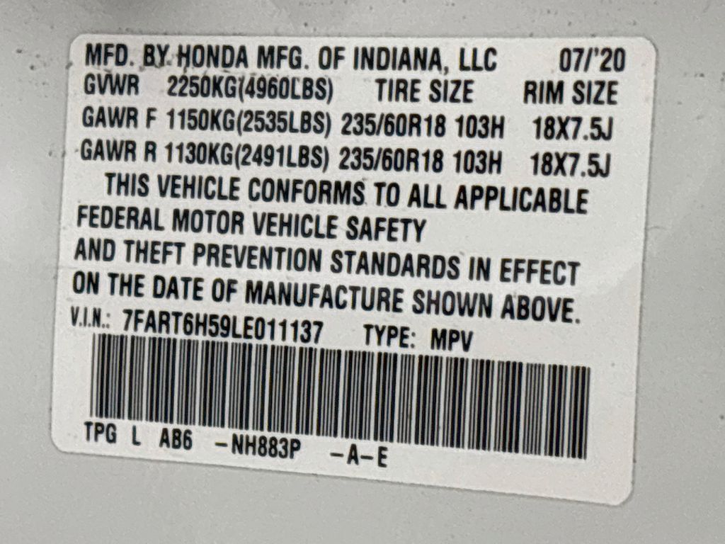 2020 Honda CR-V Hybrid EX