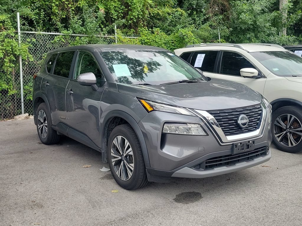 Gray (Gun Metallic) 2023 Nissan Rogue SUV / Crossover All-Wheel Drive Continuously Variable Transmission
