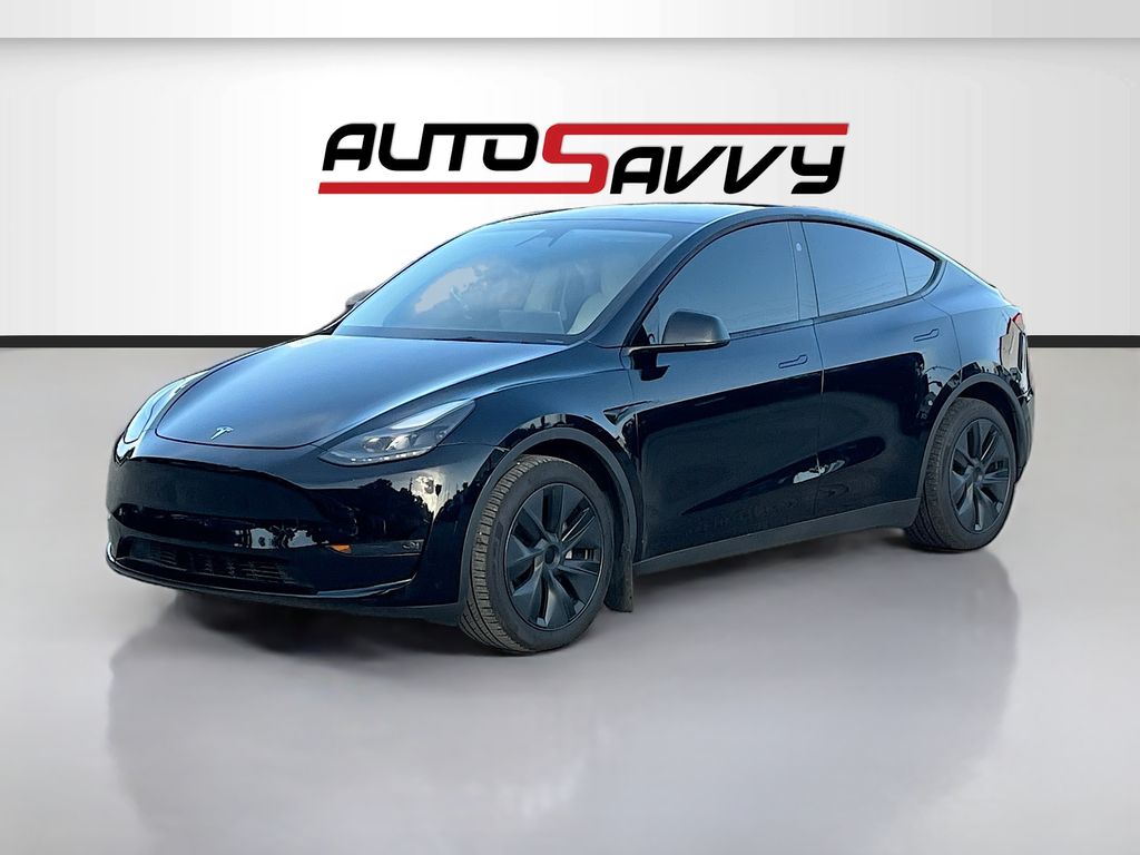 2025 Tesla Model Y Long Range Black at AutoSavvy Houston Northwest