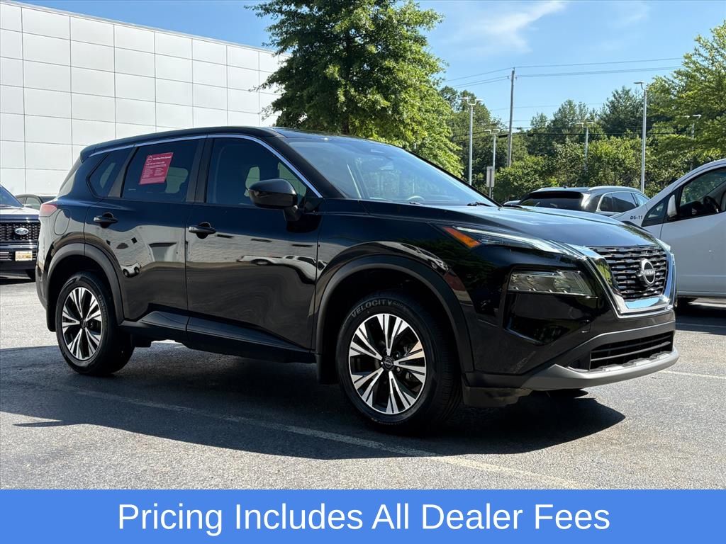 Super Black 2023 Nissan Rogue SUV / Crossover All-Wheel Drive Continuously Variable Transmission