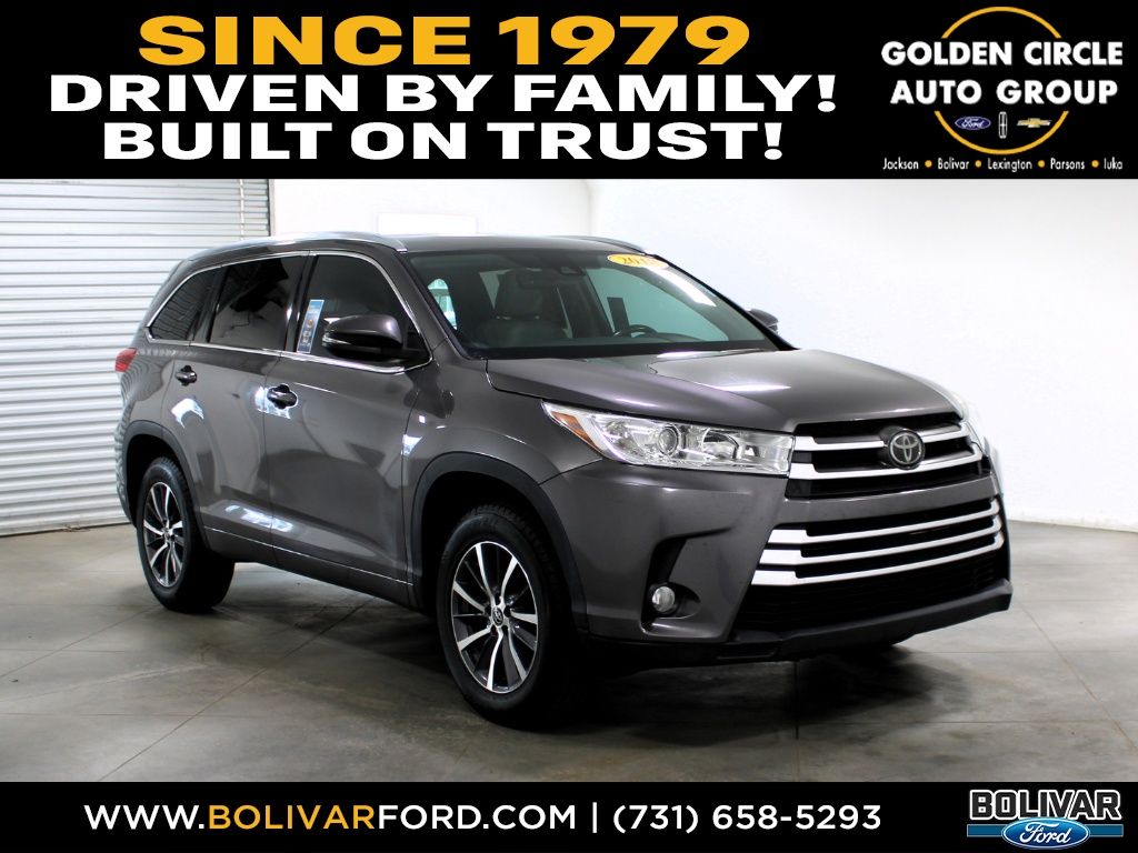 Predawn Gray Mica 2018 Toyota Highlander XLE SUV / Crossover Front-Wheel Drive 8-Speed Automatic