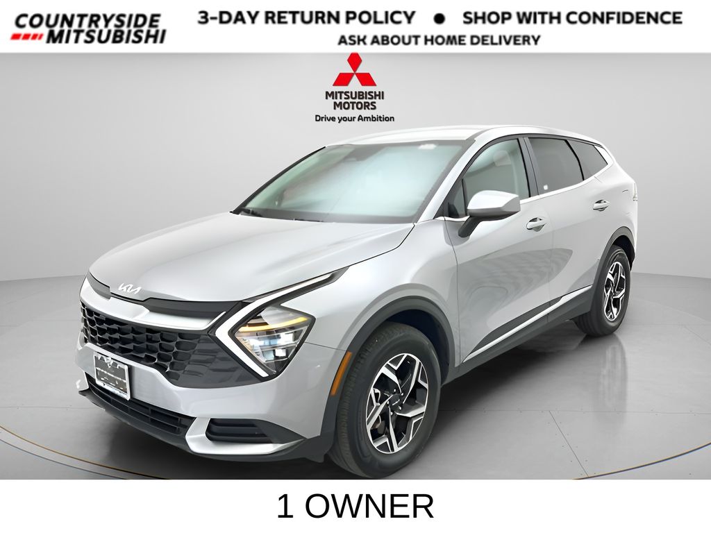 Steel Gray 2025 Kia Sportage LX AWD SUV / Crossover All-Wheel Drive 8-Speed Automatic