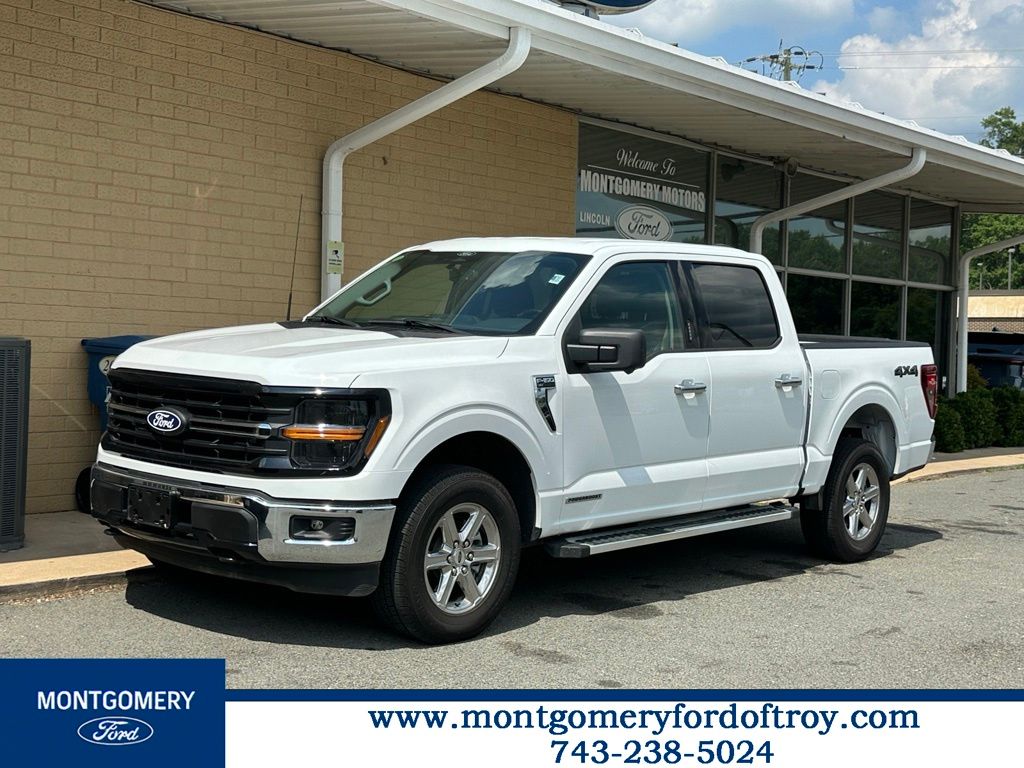 Oxford White 2024 Ford F-150 Pickup Truck Four-Wheel Drive Automatic