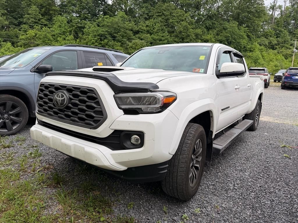 Ice Cap 2023 Toyota Tacoma TRD Sport Double Cab LB 4WD Pickup Truck Four-Wheel Drive 6-Speed Automatic