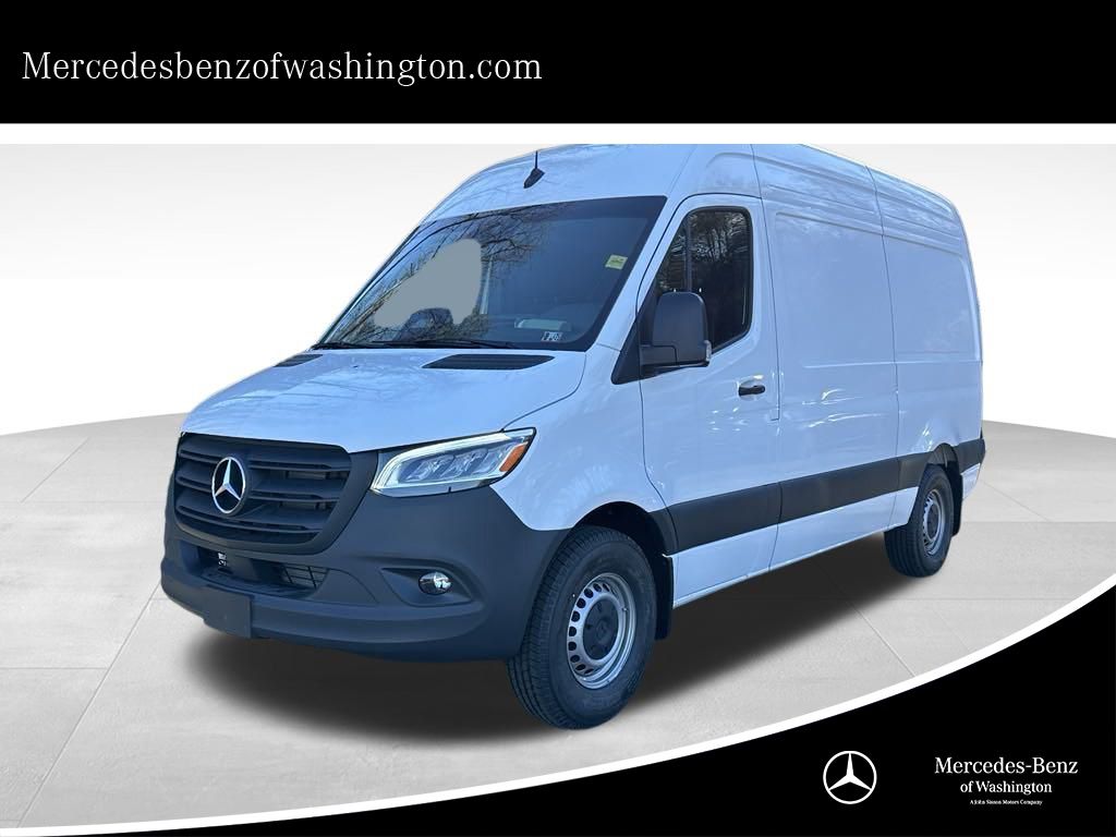 2025 Mercedes-Benz Sprinter 2500 Cargo 144 WB White at John Sisson Motors