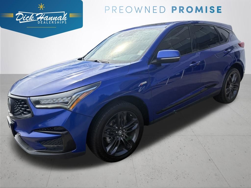 Apex Blue Pearl 2021 Acura RDX SUV / Crossover All-Wheel Drive Automatic