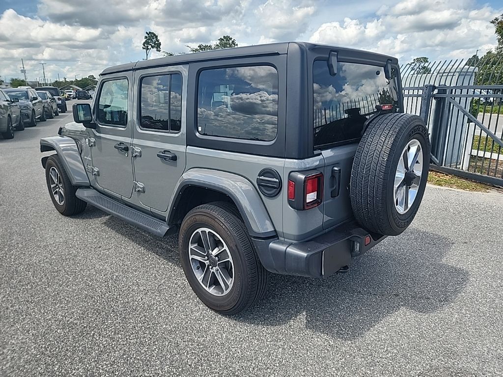 2023 Gray Jeep Wrangler Sahara 4X4 SUV