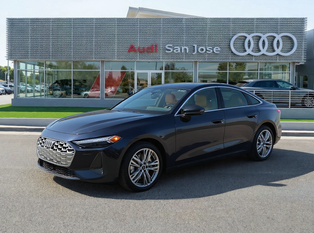 Firmament Blue Metallic 2026 Audi A5 quattro Premium Plus TFSI Sedan All-Wheel Drive 7-Speed Automatic