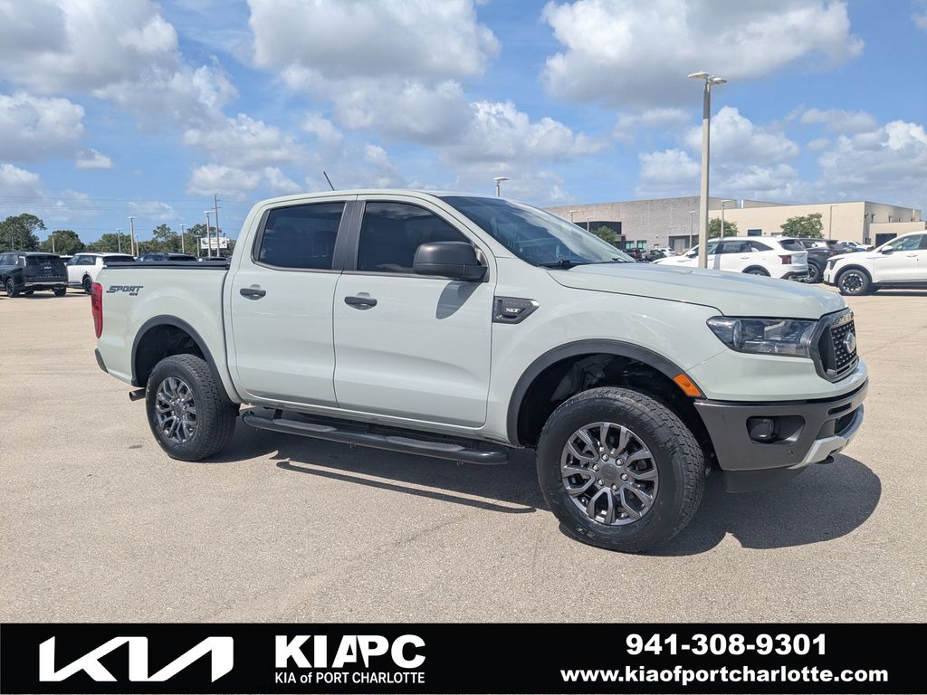 Cactus 2021 Ford Ranger XLT SuperCrew 4WD Pickup Truck Four-Wheel Drive Automatic