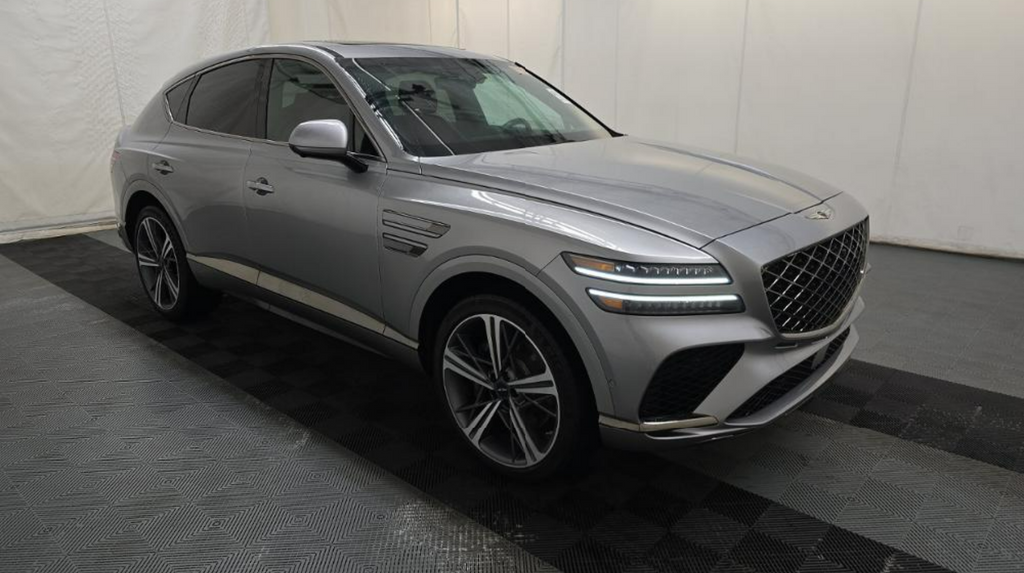 Savile Silver 2025 Genesis GV80 Coupe 3.5T E-SC AWD Coupe All-Wheel Drive 8-Speed Automatic