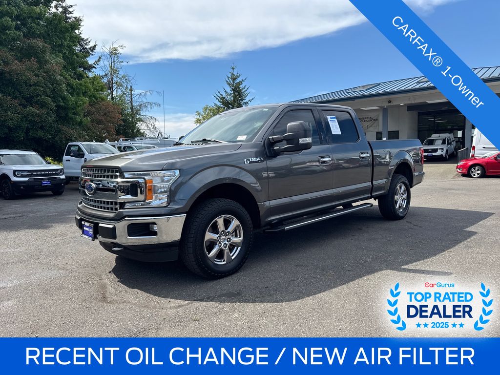 Gray (Magnetic Metallic) 2018 Ford F-150 Pickup Truck Four-Wheel Drive Automatic